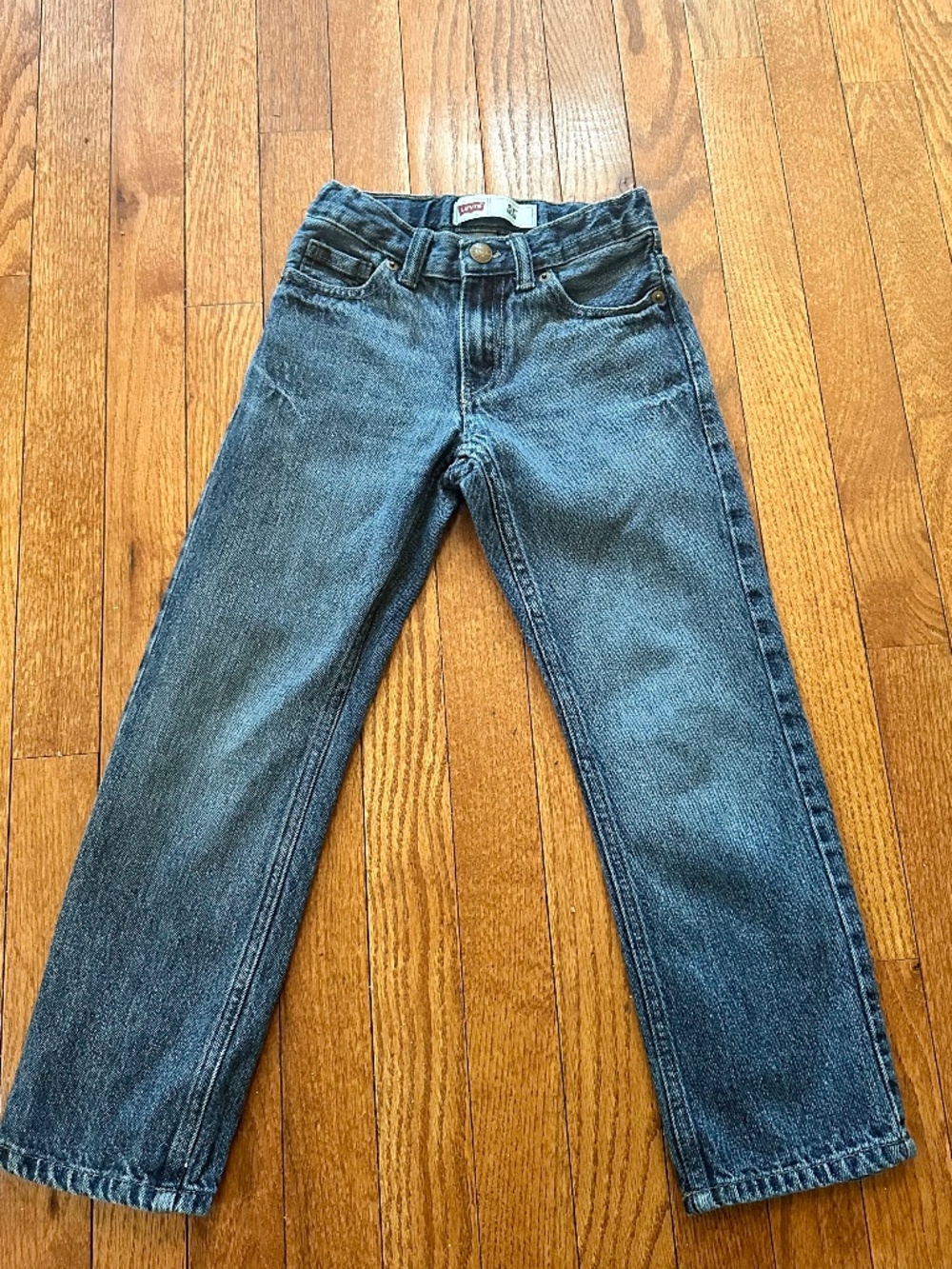 Levi's 511 Slim Fit Boys Jeans Size 6 Regular Medium Wash Denim